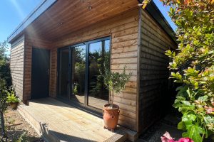 Image of completed garden new build development